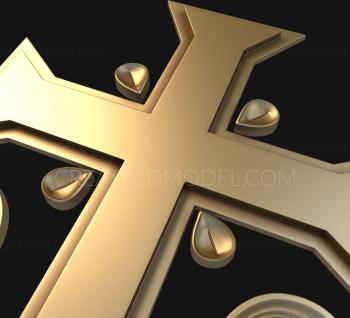 نموذج ثلاثي الأبعاد لآلة CNC الصلبان والصلبان 